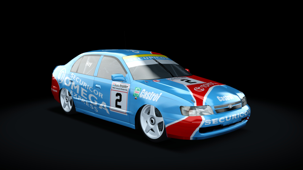 BLCKBOX ~ BTCC 1993 Toyota Carina EGTi, skin 2