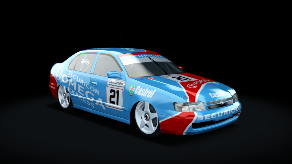 BLCKBOX ~ BTCC 1993 Toyota Carina EGTi, skin 21