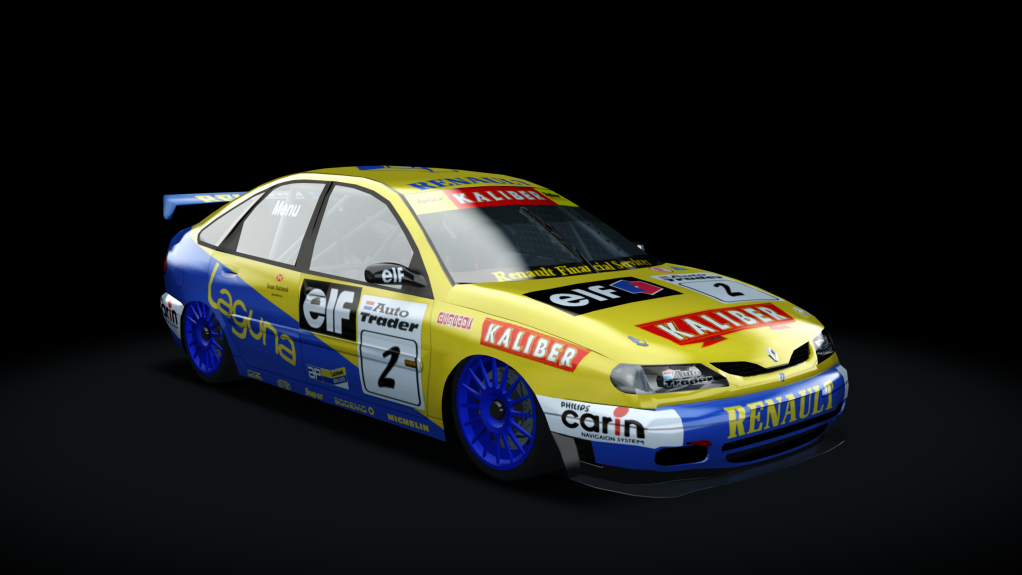 BLCKBOX ~ BTCC 1995 Renault Laguna, skin 9