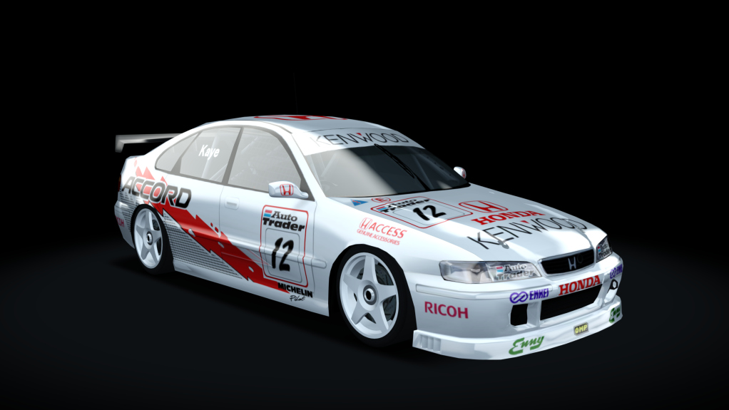 BLCKBOX ~ BTCC 1996 Honda Accord, skin 12