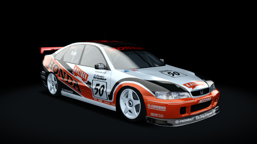 BLCKBOX ~ BTCC 1996 Honda Accord, skin 50