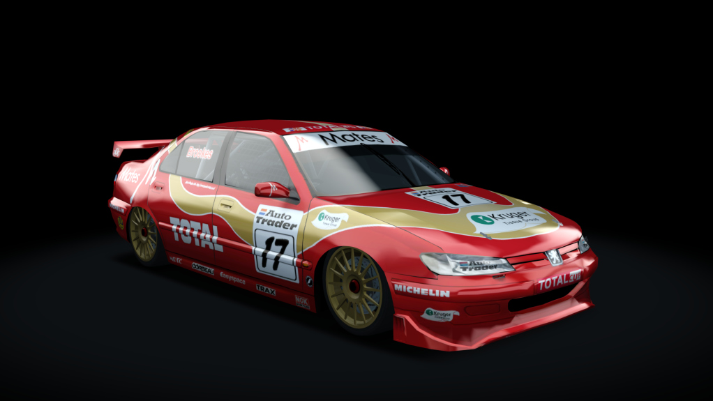 BLCKBOX ~ BTCC 1996 Peugeot 406, skin 17