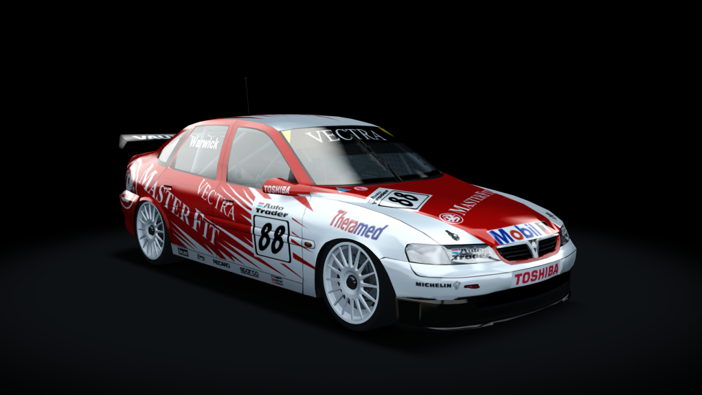 BLCKBOX ~ BTCC 1996 Vauxhall Vectra, skin 88