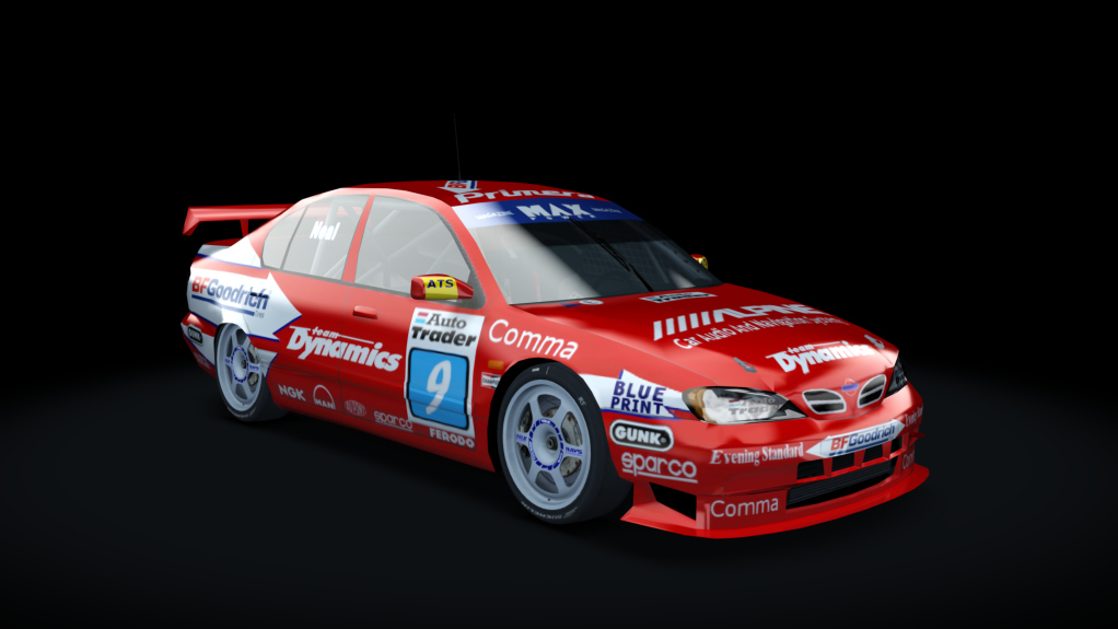 BLCKBOX ~ BTCC 1999 Nissan Primera, skin 9