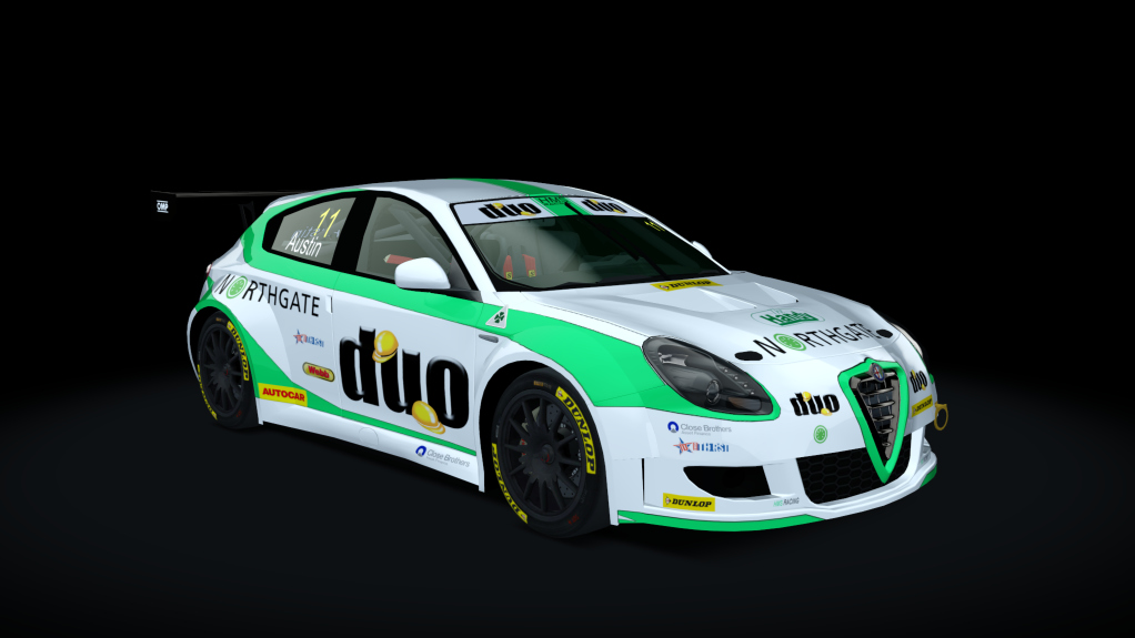 BLCKBOX ~ BTCC 2019 Alfa Romeo Giulietta, skin 1