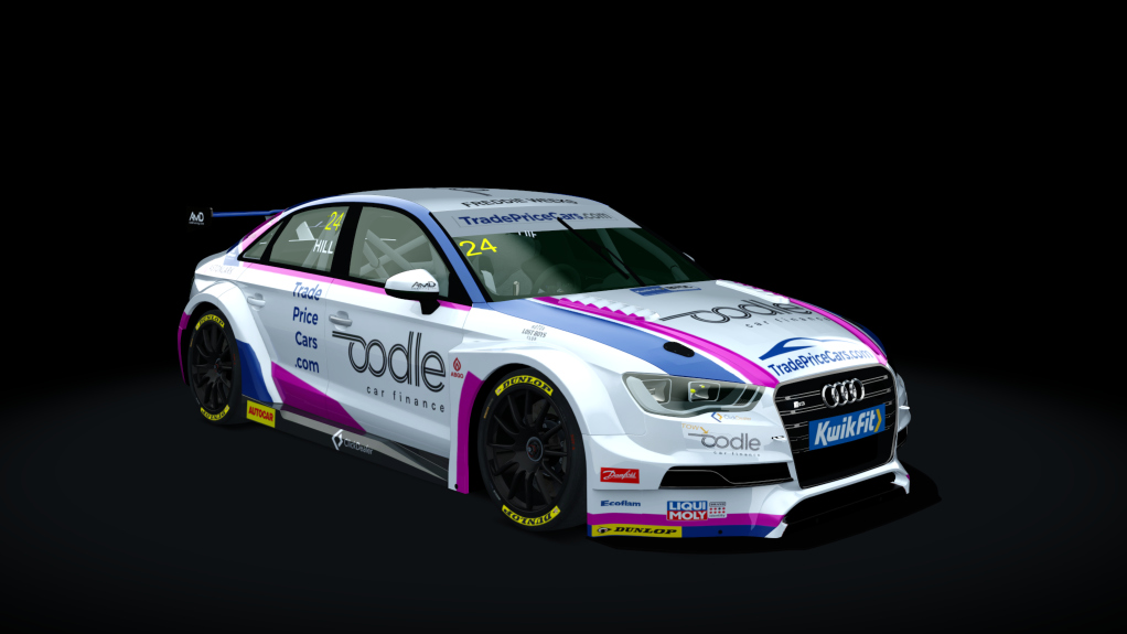 BLCKBOX ~ BTCC 2019 Audi RS3, skin 1