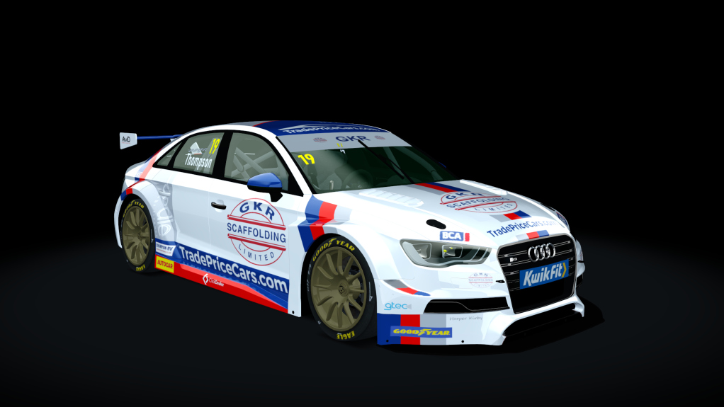 BLCKBOX ~ BTCC 2019 Audi RS3, skin 3