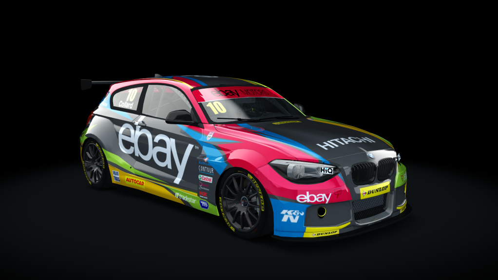 BLCKBOX ~ BTCC 2019 BMW 125i M Sport, skin 1