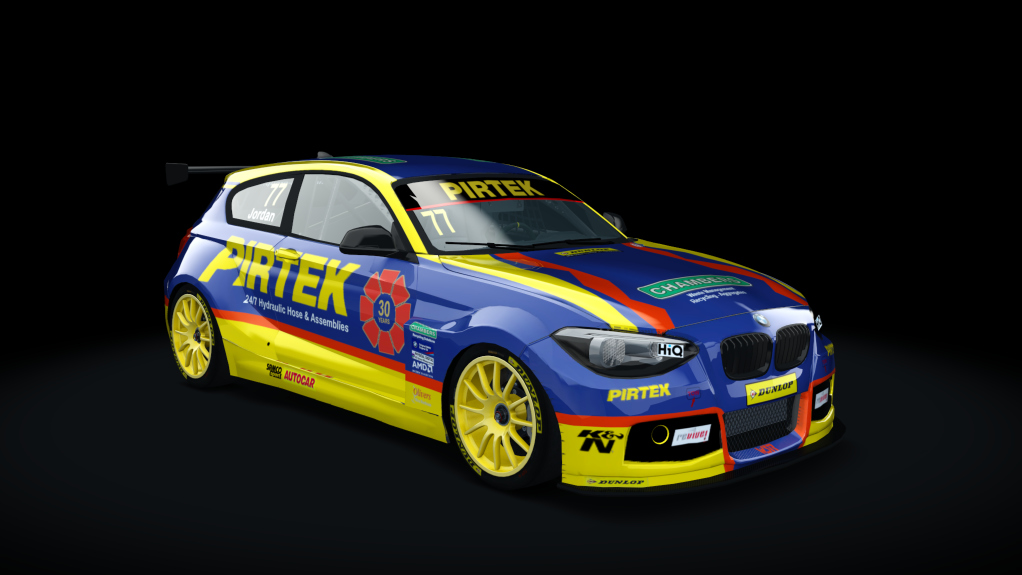 BLCKBOX ~ BTCC 2019 BMW 125i M Sport, skin 10