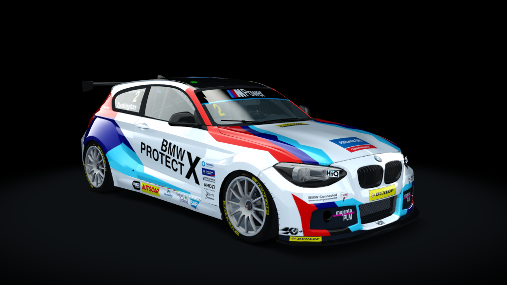 BLCKBOX ~ BTCC 2019 BMW 125i M Sport, skin 11