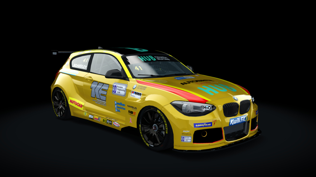 BLCKBOX ~ BTCC 2019 BMW 125i M Sport, skin 19