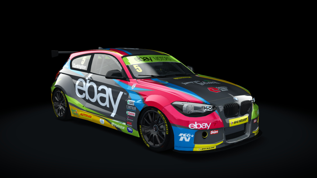 BLCKBOX ~ BTCC 2019 BMW 125i M Sport, skin 3