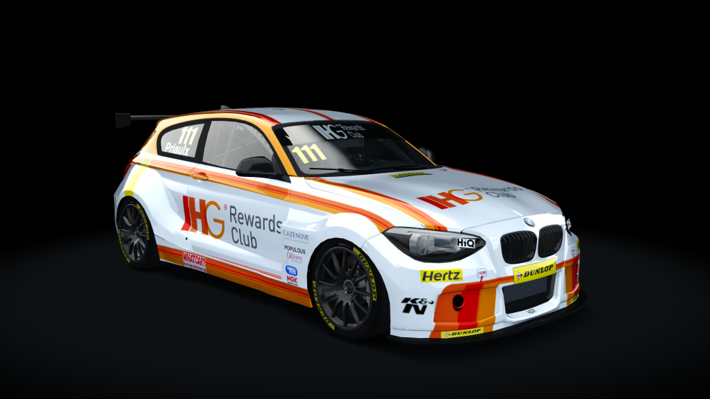 BLCKBOX ~ BTCC 2019 BMW 125i M Sport, skin 5