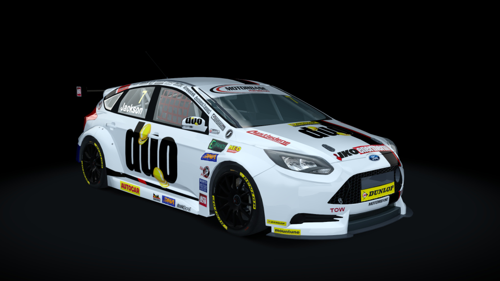 BLCKBOX ~ BTCC 2019 Ford Focus ST, skin 11