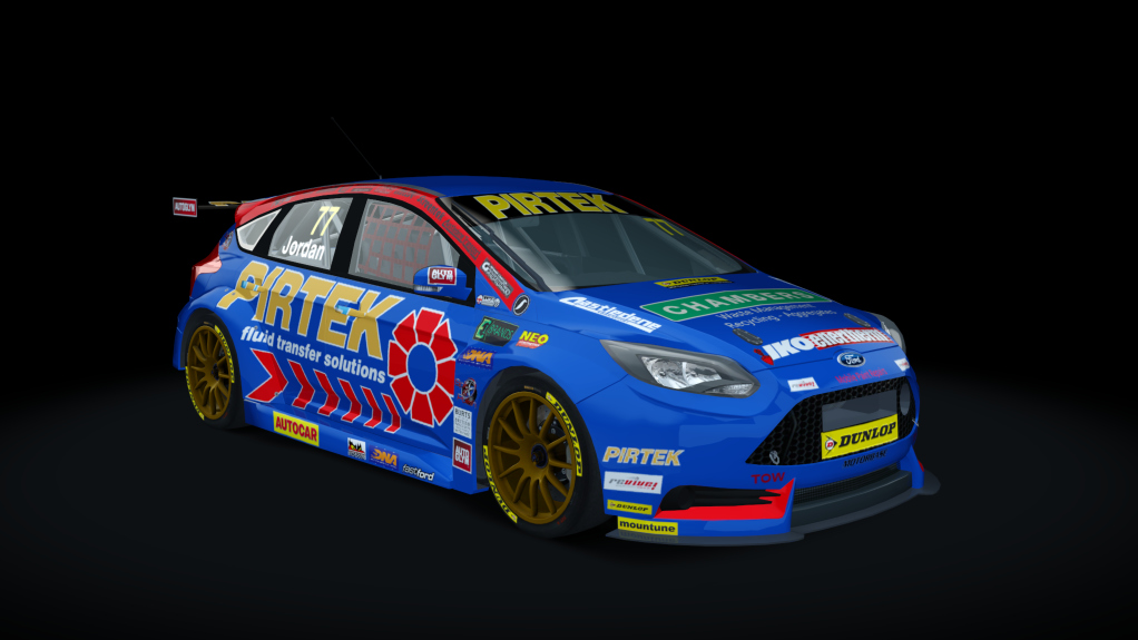 BLCKBOX ~ BTCC 2019 Ford Focus ST, skin 12