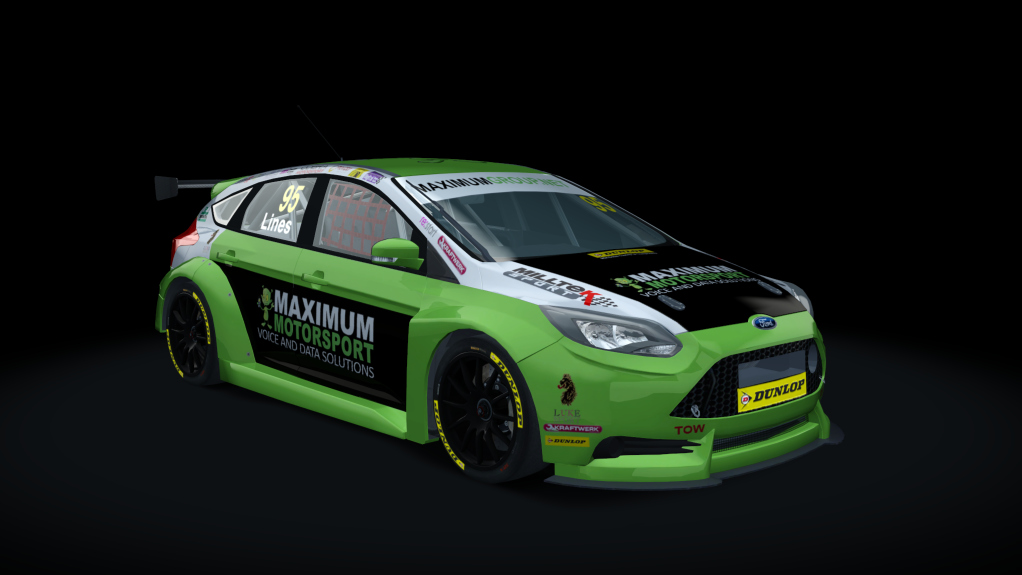 BLCKBOX ~ BTCC 2019 Ford Focus ST, skin 13