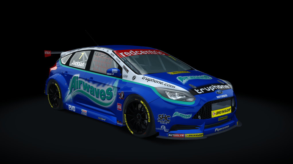 BLCKBOX ~ BTCC 2019 Ford Focus ST, skin 2