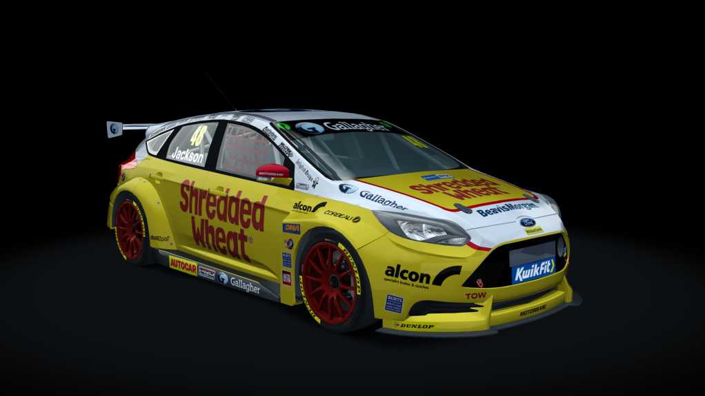 BLCKBOX ~ BTCC 2019 Ford Focus ST, skin 20