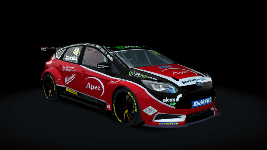 BLCKBOX ~ BTCC 2019 Ford Focus ST, skin 22