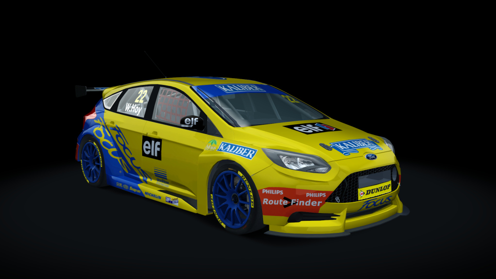 BLCKBOX ~ BTCC 2019 Ford Focus ST, skin 25