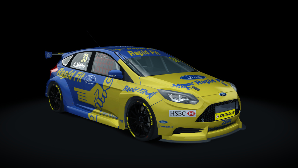 BLCKBOX ~ BTCC 2019 Ford Focus ST, skin 26