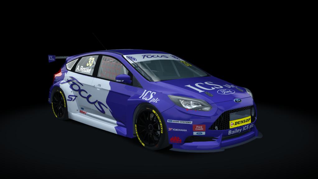 BLCKBOX ~ BTCC 2019 Ford Focus ST, skin 28