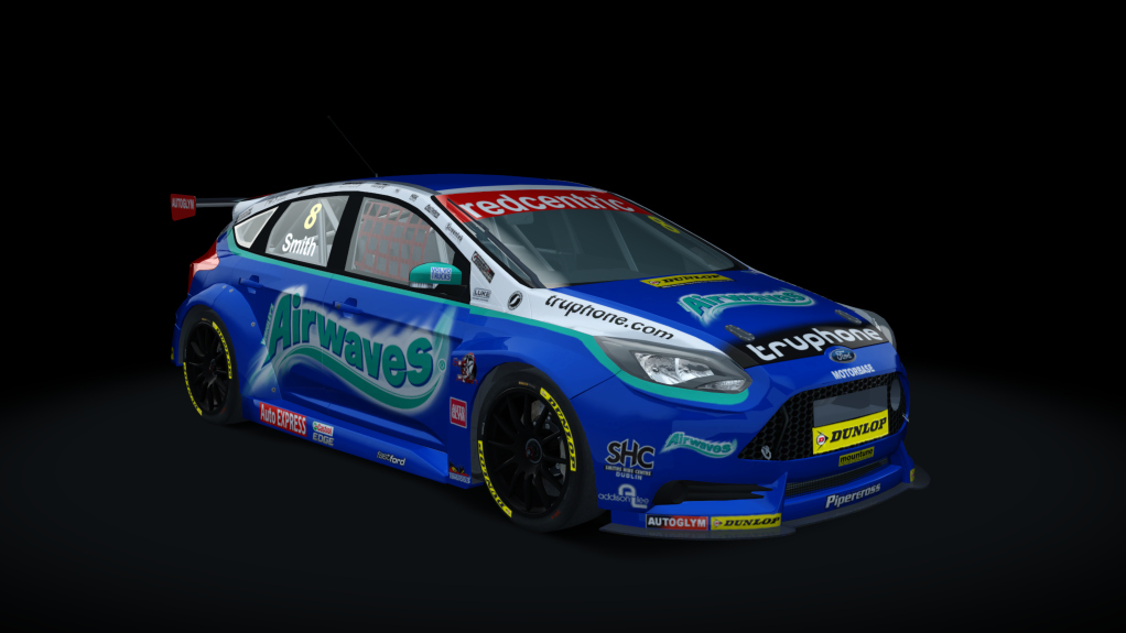 BLCKBOX ~ BTCC 2019 Ford Focus ST, skin 4