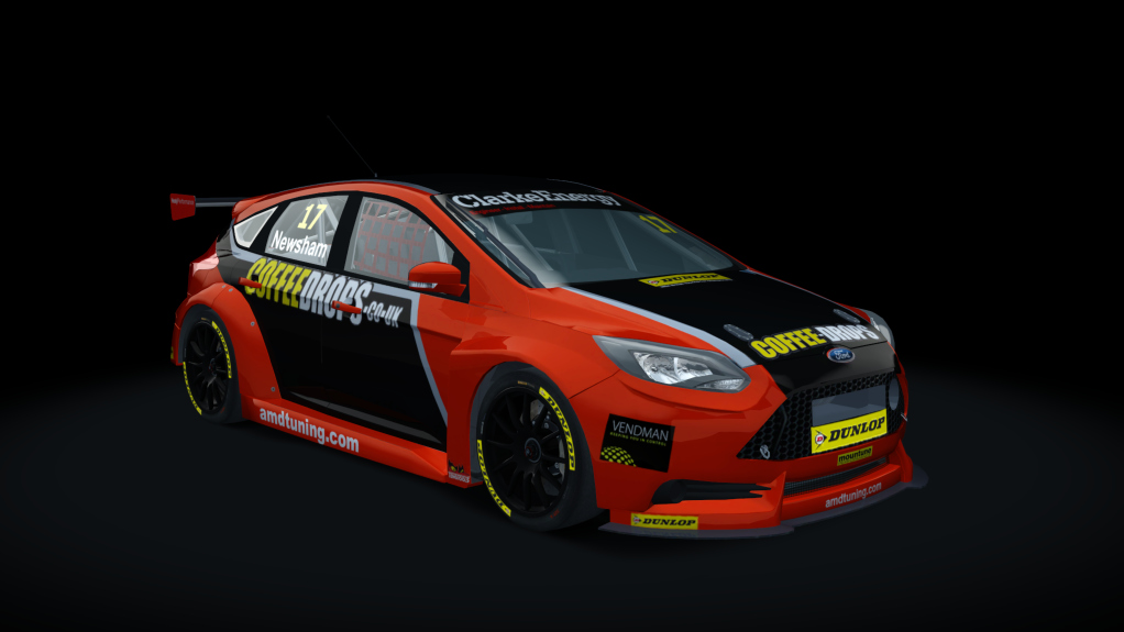 BLCKBOX ~ BTCC 2019 Ford Focus ST, skin 6