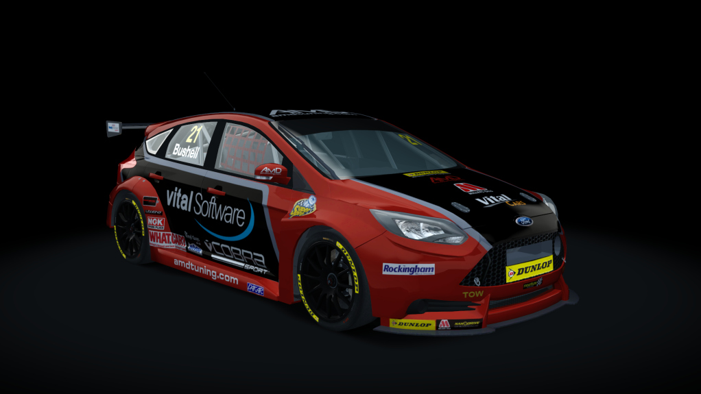 BLCKBOX ~ BTCC 2019 Ford Focus ST, skin 7