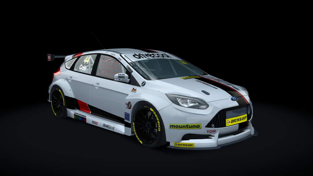 BLCKBOX ~ BTCC 2019 Ford Focus ST, skin 8