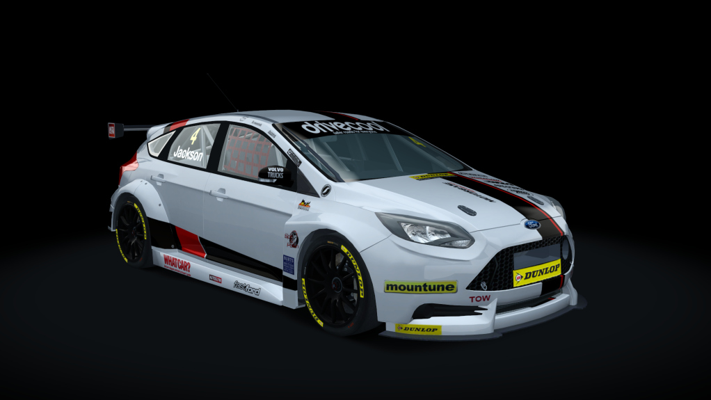 BLCKBOX ~ BTCC 2019 Ford Focus ST, skin 9