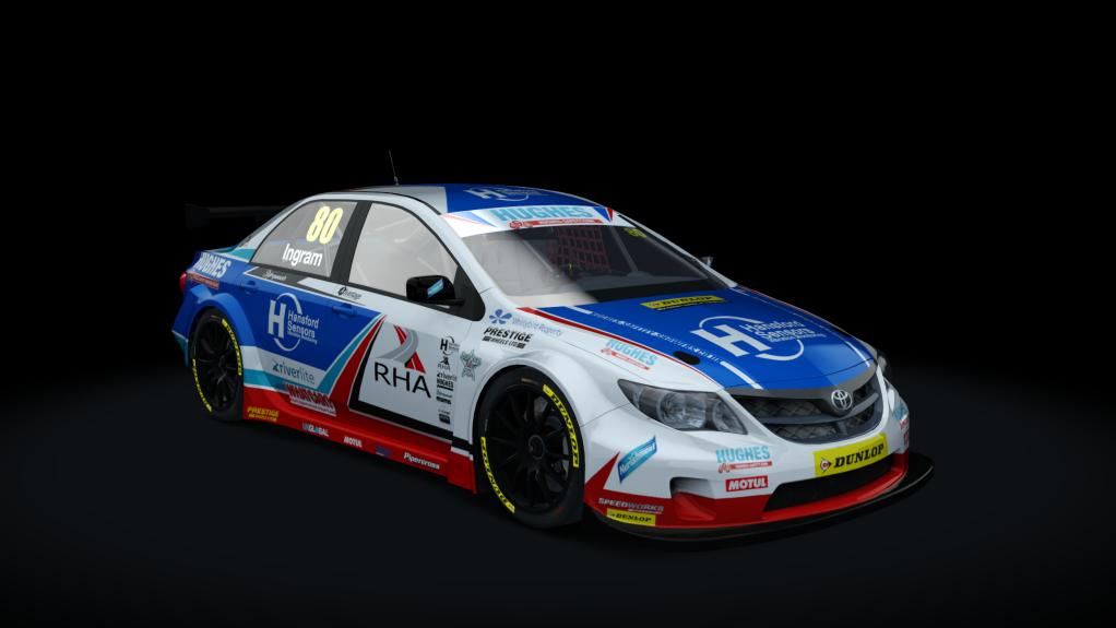 BLCKBOX ~ BTCC 2019 Toyota Avensis, skin 12