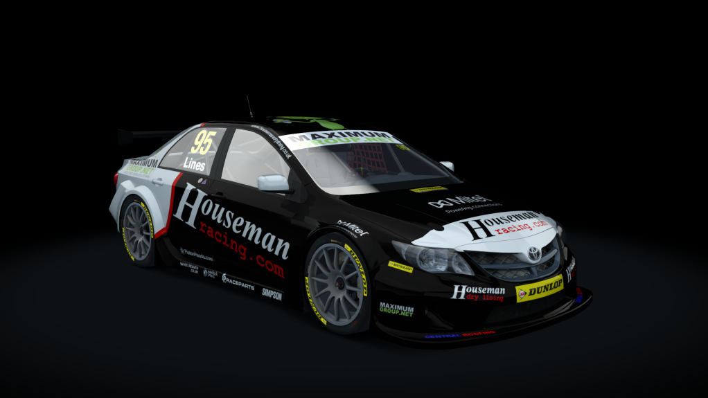 BLCKBOX ~ BTCC 2019 Toyota Avensis, skin 13