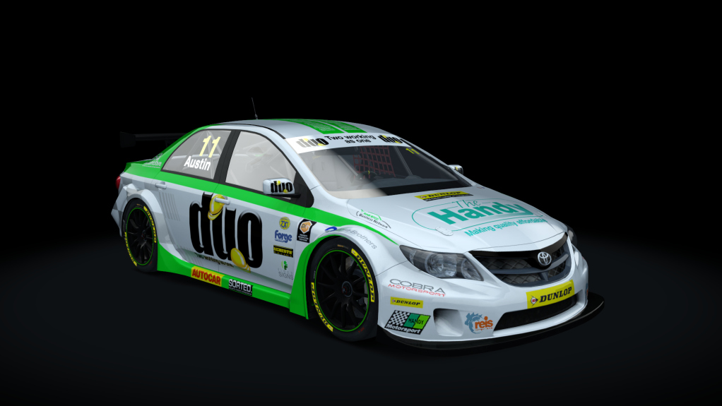 BLCKBOX ~ BTCC 2019 Toyota Avensis, skin 14