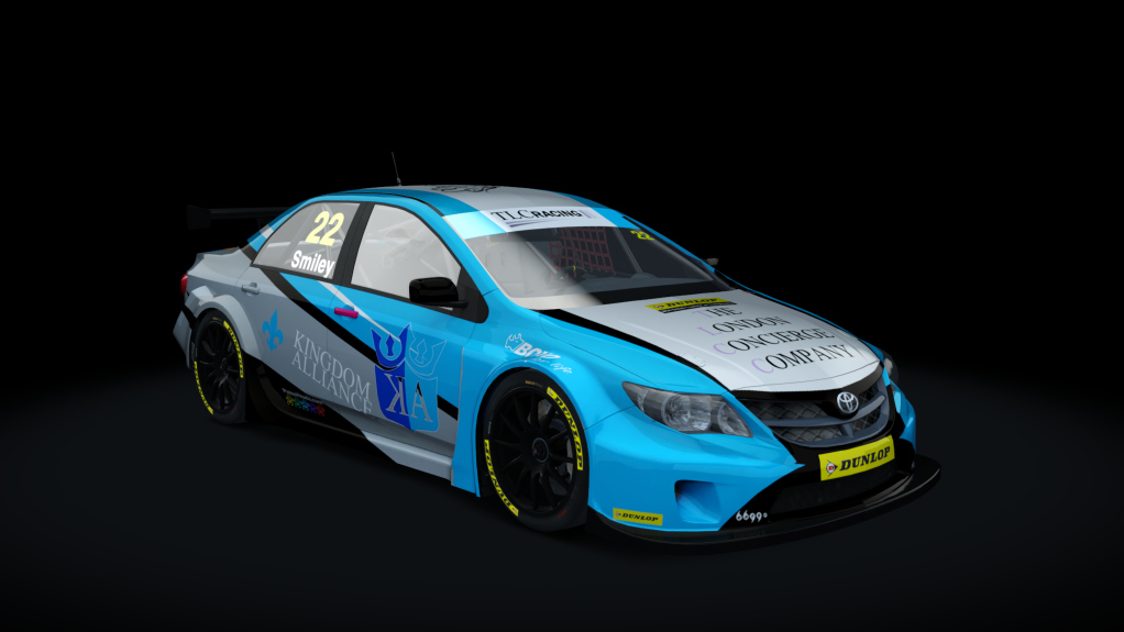 BLCKBOX ~ BTCC 2019 Toyota Avensis, skin 18