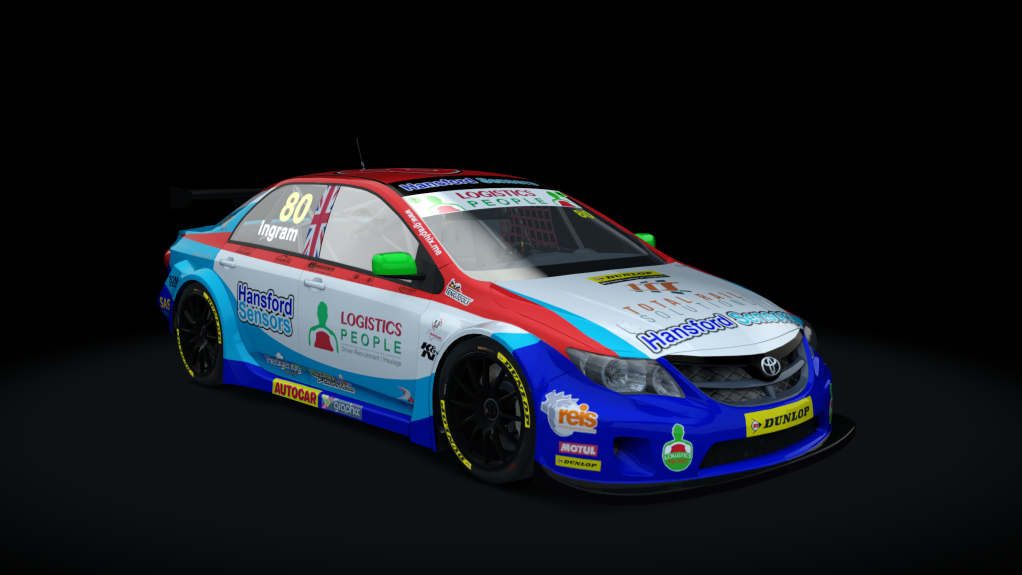 BLCKBOX ~ BTCC 2019 Toyota Avensis, skin 19