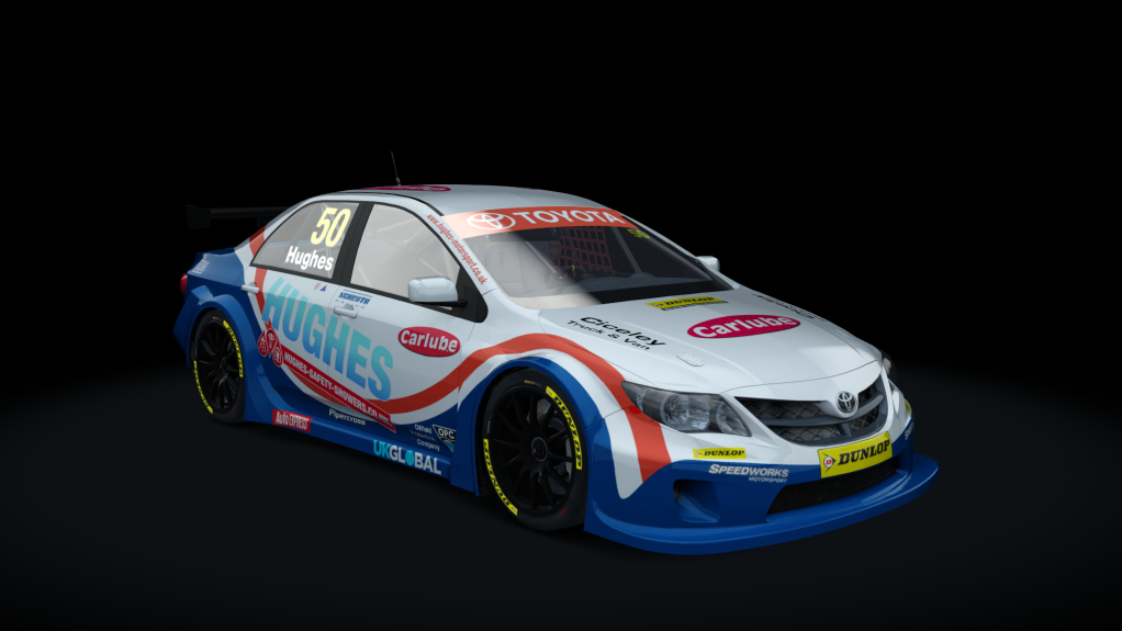 BLCKBOX ~ BTCC 2019 Toyota Avensis, skin 2