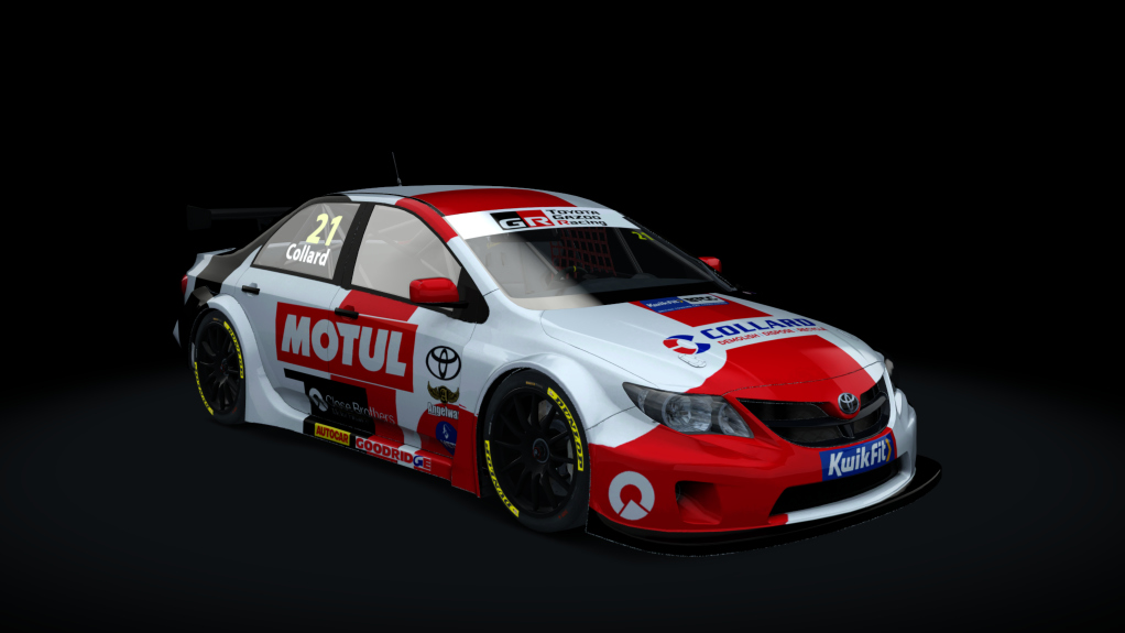 BLCKBOX ~ BTCC 2019 Toyota Avensis, skin 21