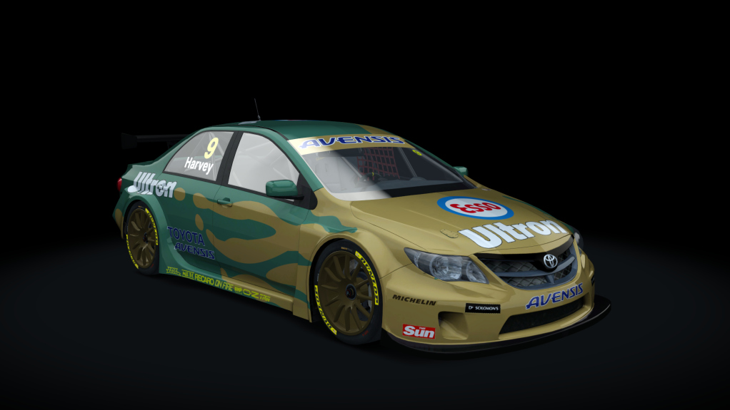 BLCKBOX ~ BTCC 2019 Toyota Avensis, skin 26