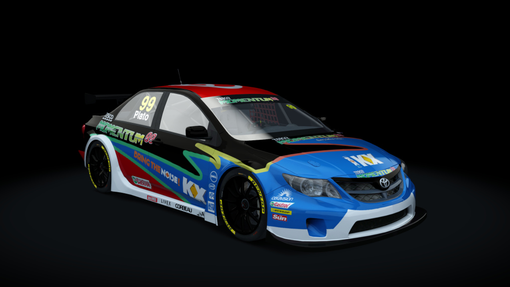 BLCKBOX ~ BTCC 2019 Toyota Avensis, skin 28