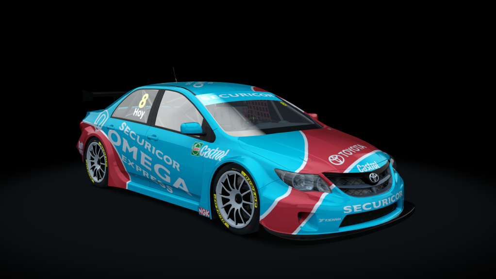 BLCKBOX ~ BTCC 2019 Toyota Avensis, skin 29