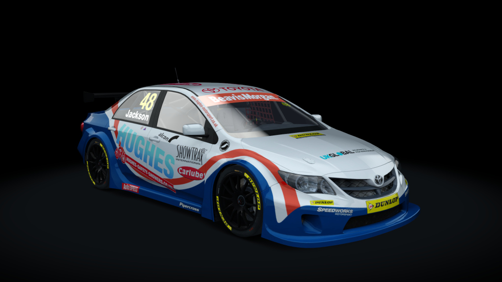 BLCKBOX ~ BTCC 2019 Toyota Avensis, skin 3