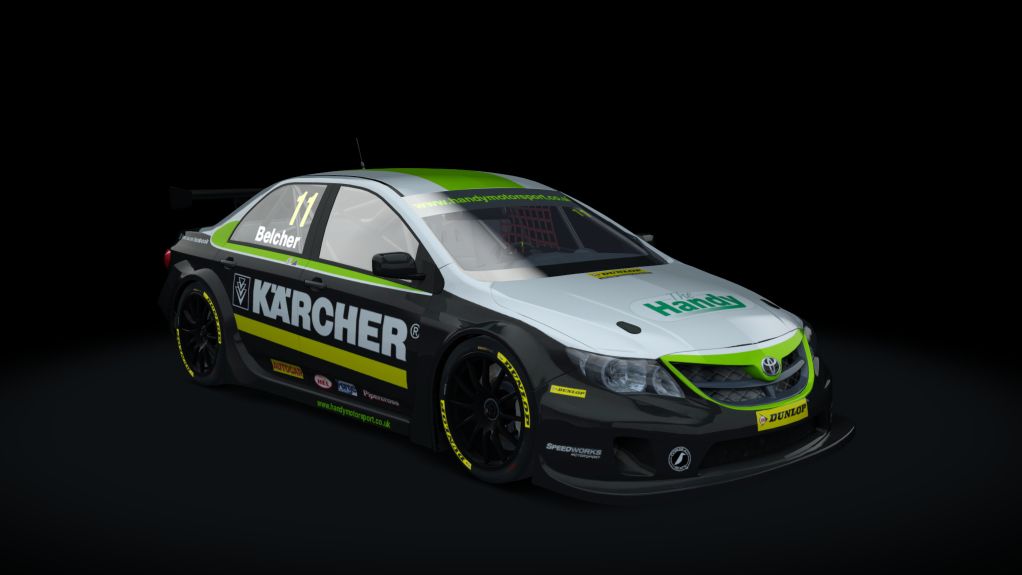 BLCKBOX ~ BTCC 2019 Toyota Avensis, skin 5