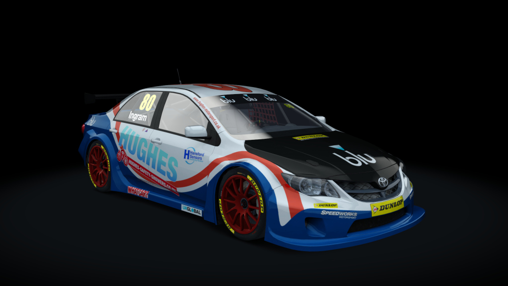 BLCKBOX ~ BTCC 2019 Toyota Avensis, skin 8