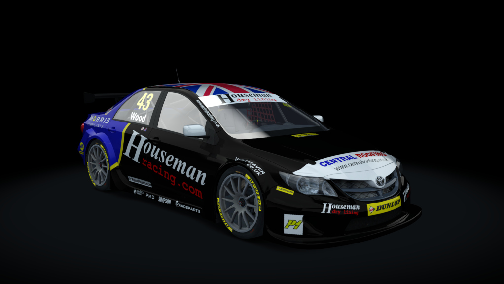 BLCKBOX ~ BTCC 2019 Toyota Avensis, skin 9