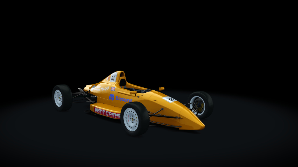 BLCKBOX ~ Formula 1600 Van Diemen, skin BLCKBOX - Adam