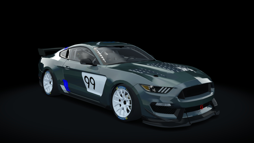 BLCKBOX ~ Ford Mustang RTR GT4, skin 4