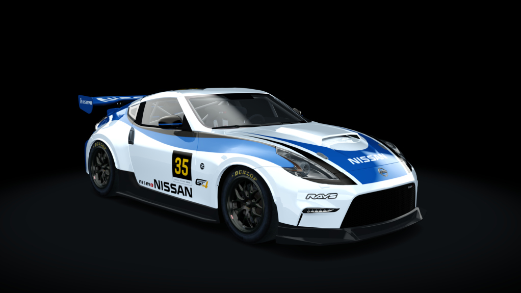 BLCKBOX ~ Nissan 370Z Nismo GT4, skin 4