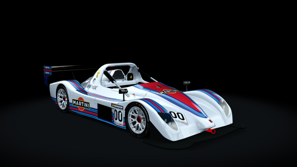 BLCKBOX ~ Radical SR3 LHD, skin white_martini