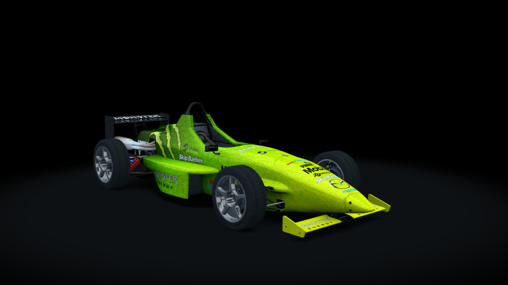 BLCKBOX ~ Skip Barber Formula 2000 (Regional), skin Monster Energy